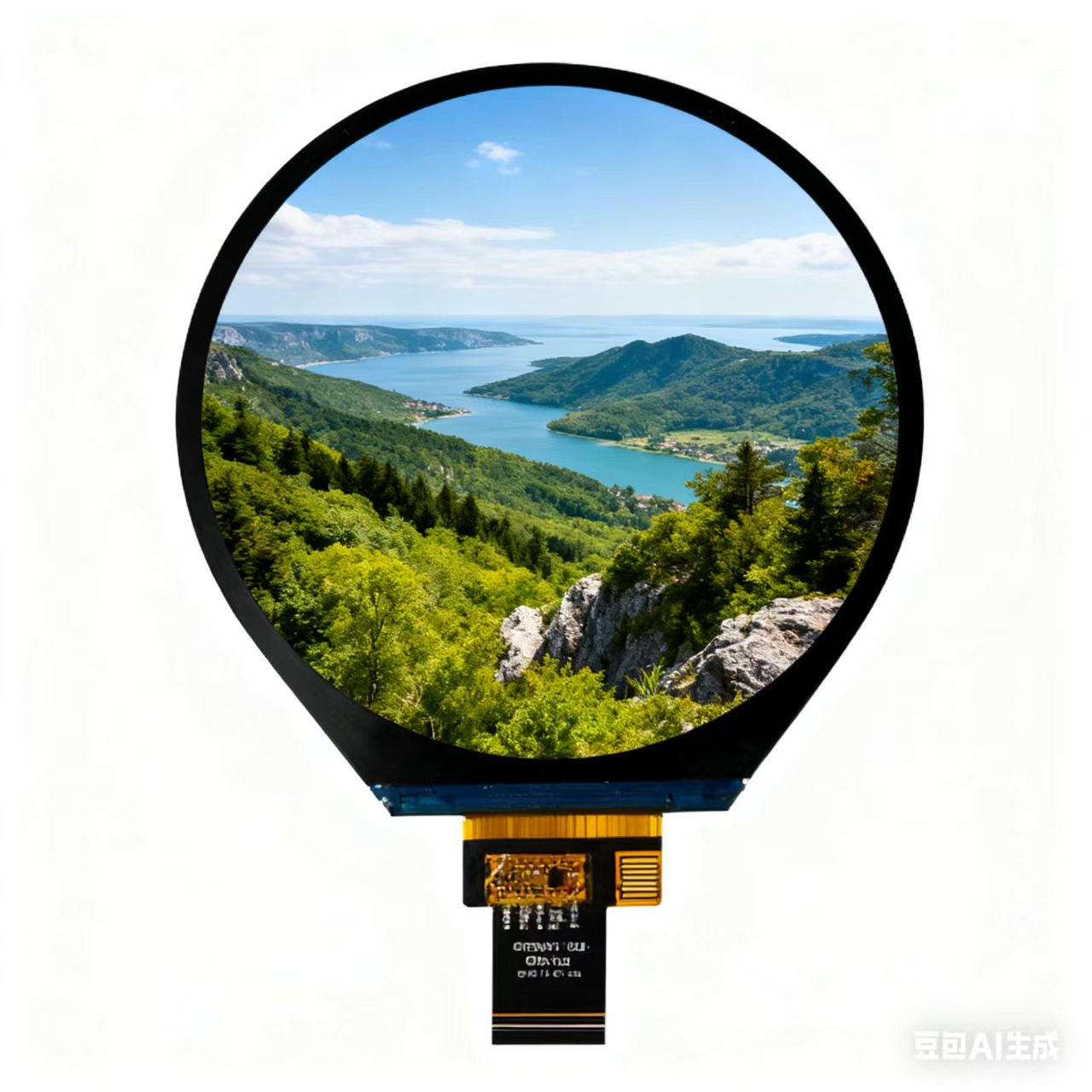 3.4" Inch 800RGBX800 IPS Display