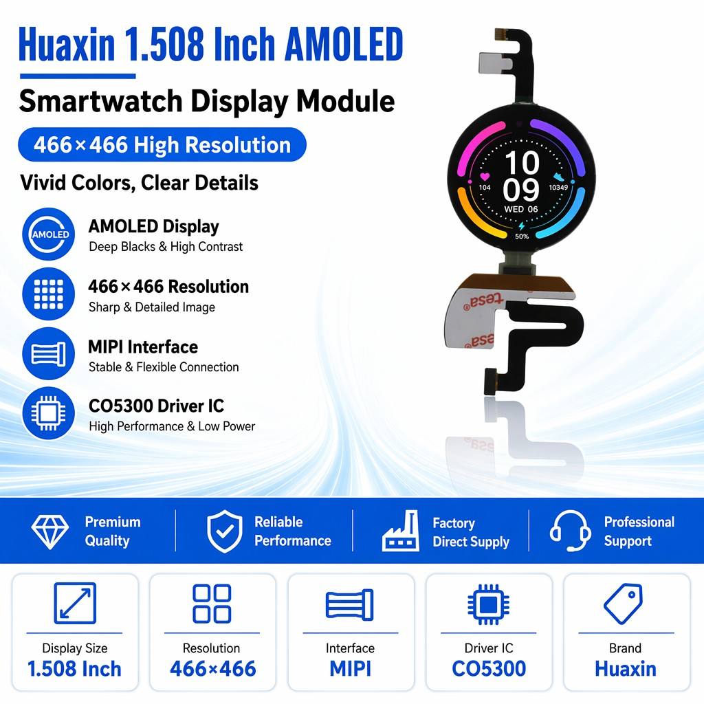1.51 AMOLED LCD Display Screen 6