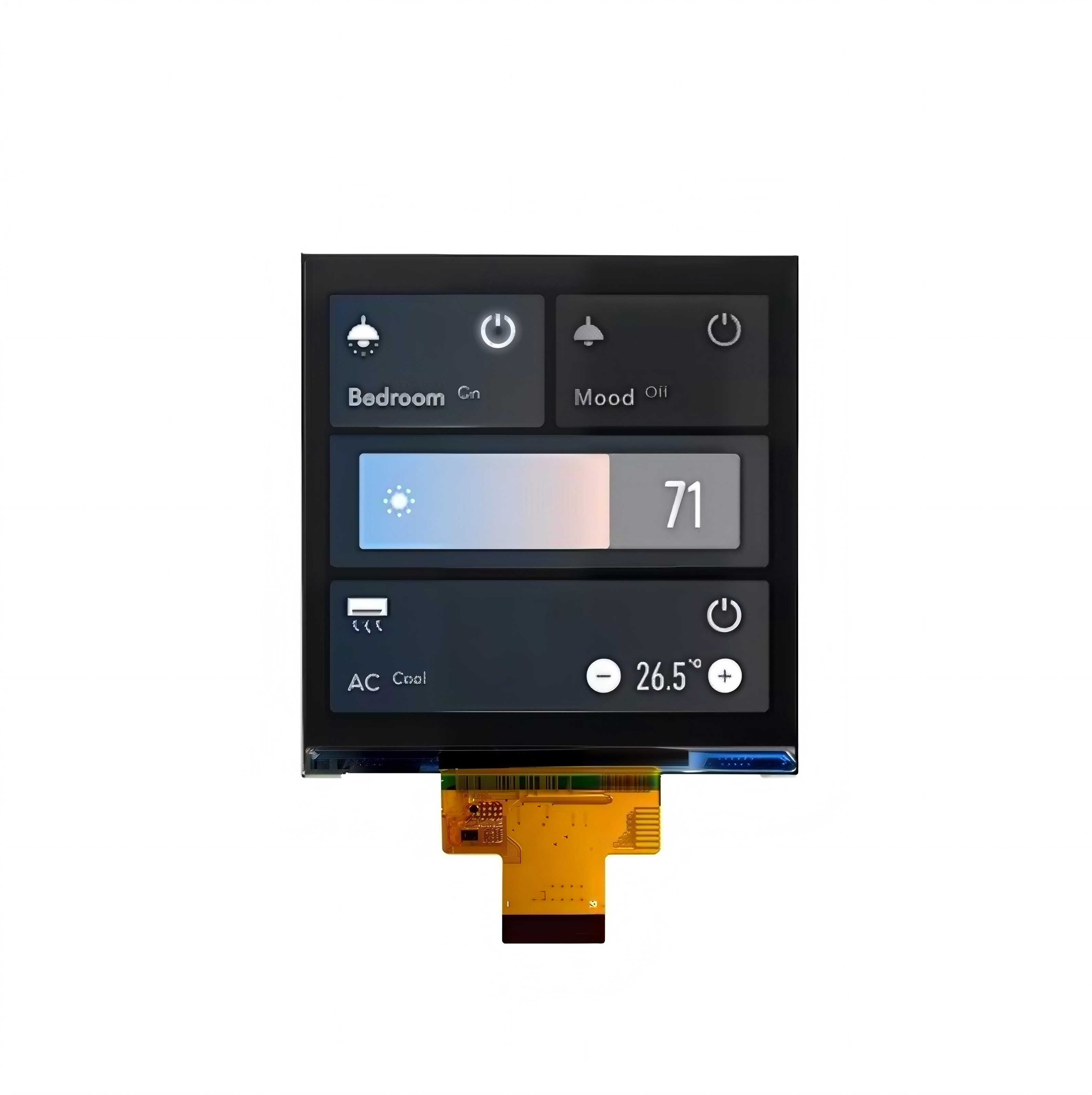 3.95" 480RGB*480 Square IPS TFT LCD Display