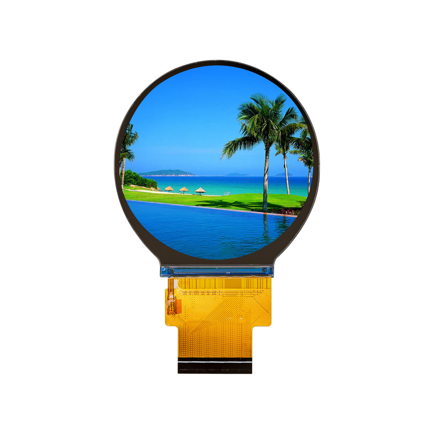 2.1" 480Ă480 Round IPS TFT LCD Display