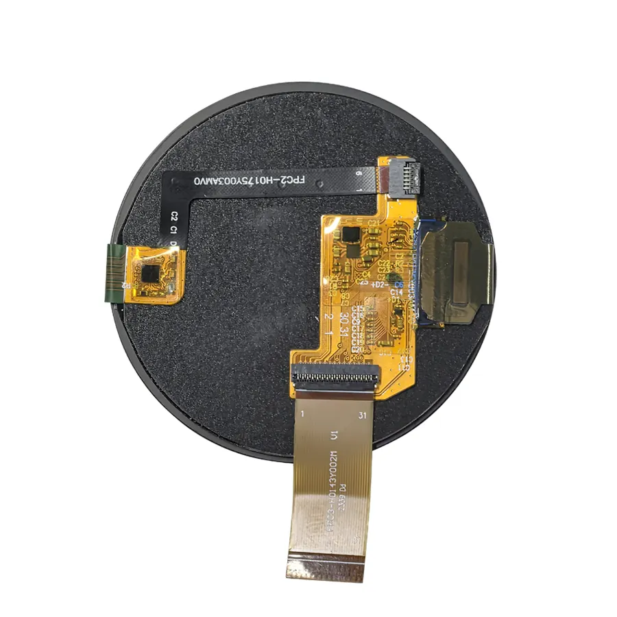 AMOLED LCD Module: 1.75”466RGB*466Dot MIPI OR QSPI 圆屏 3